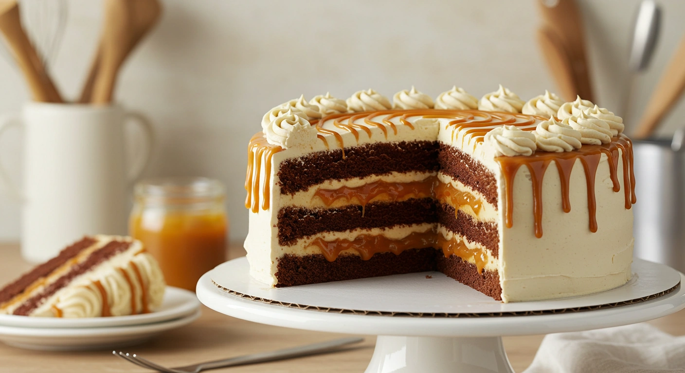 7-Layer Caramel Cake by Caroline's Cakes - secondary view
